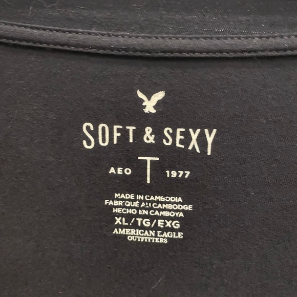 American Eagle Black top - Picture 4 of 4